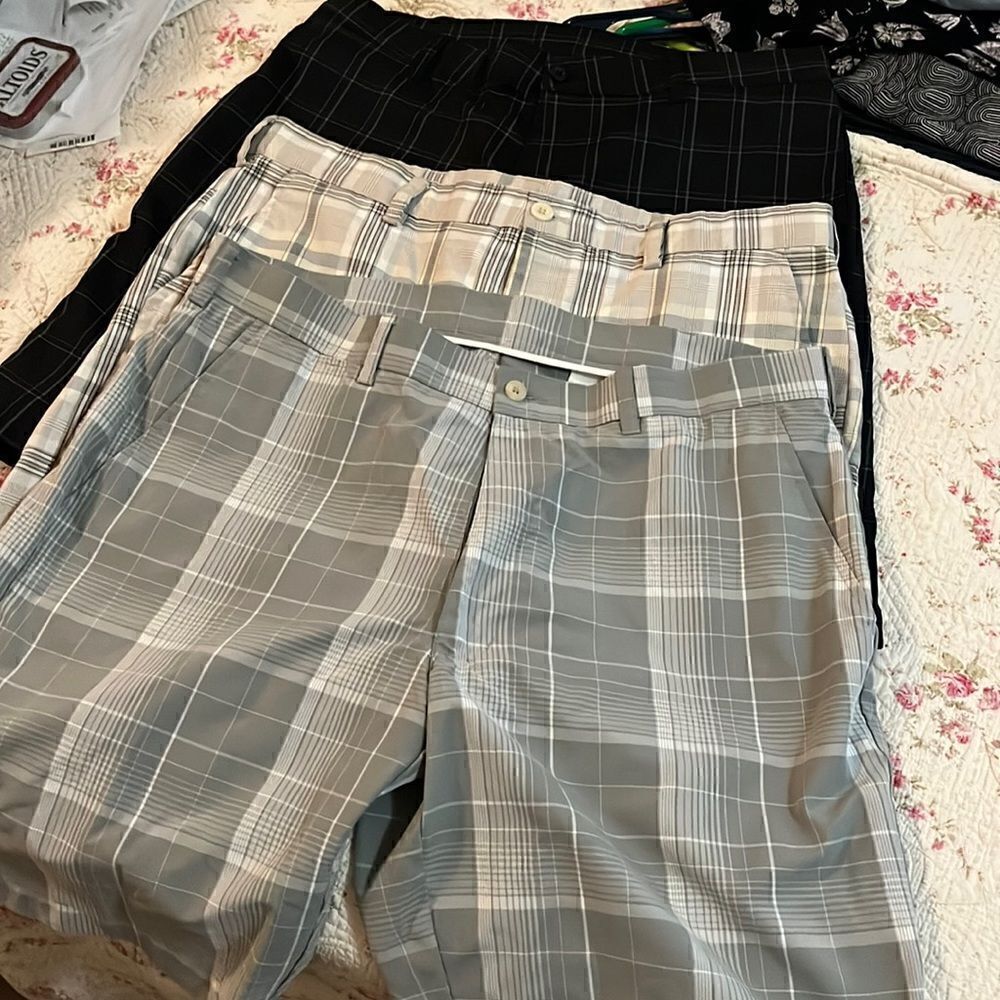 Plaid shorts  